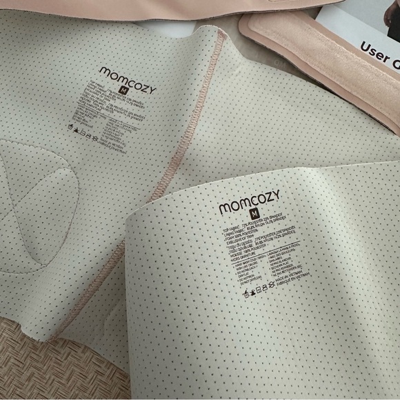 Momcozy Pregnancy Belly Band MEDIUM Invisible Comfort Maternity Oyster Pink NEW - Picture 9 of 12